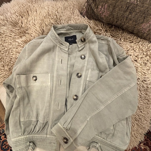 Rails Utility Jacket in Light Gray - Picture 1 of 3